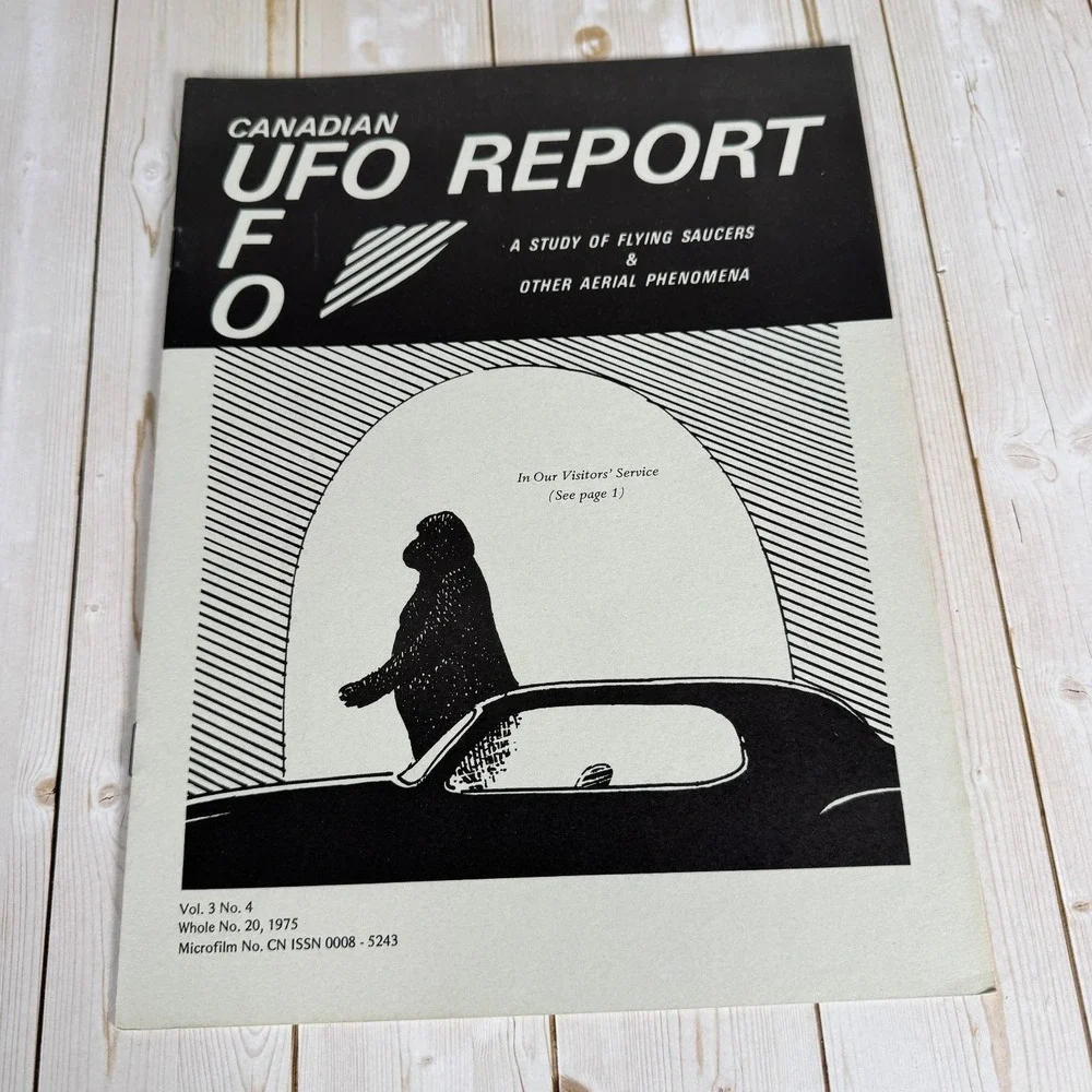 Canadian UFO Report Vol 3 No 4 1975 John Magor UFOlogy Periodical Magazine